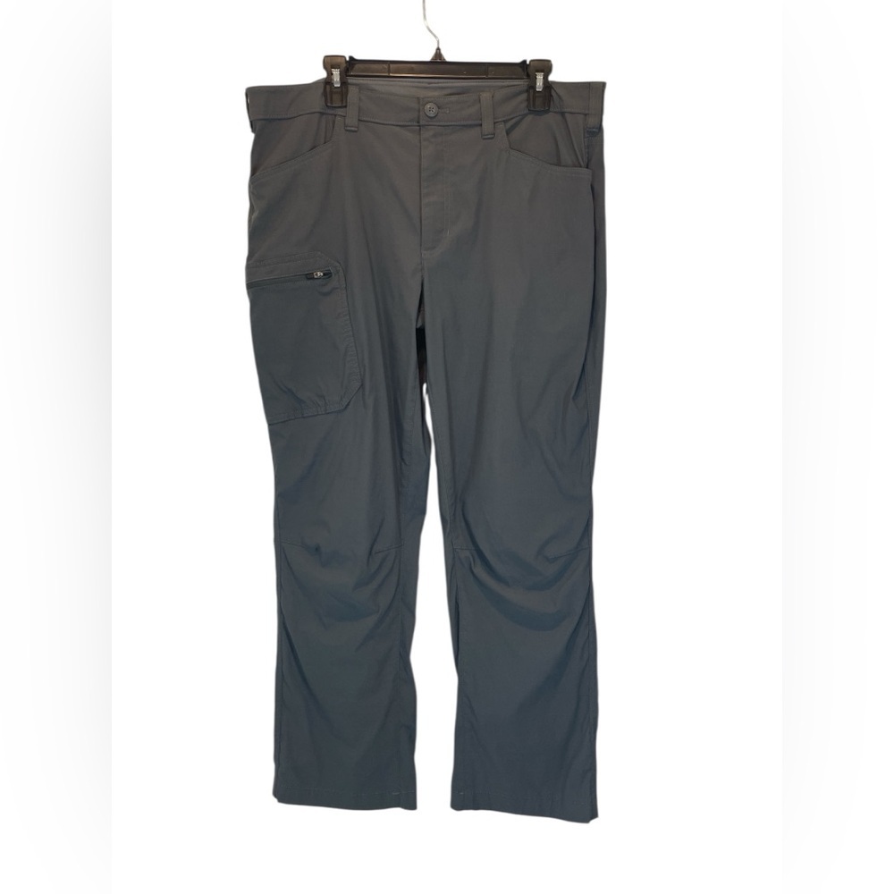 Eddie Bauer Men's Charcoal Cargo Travel Pants